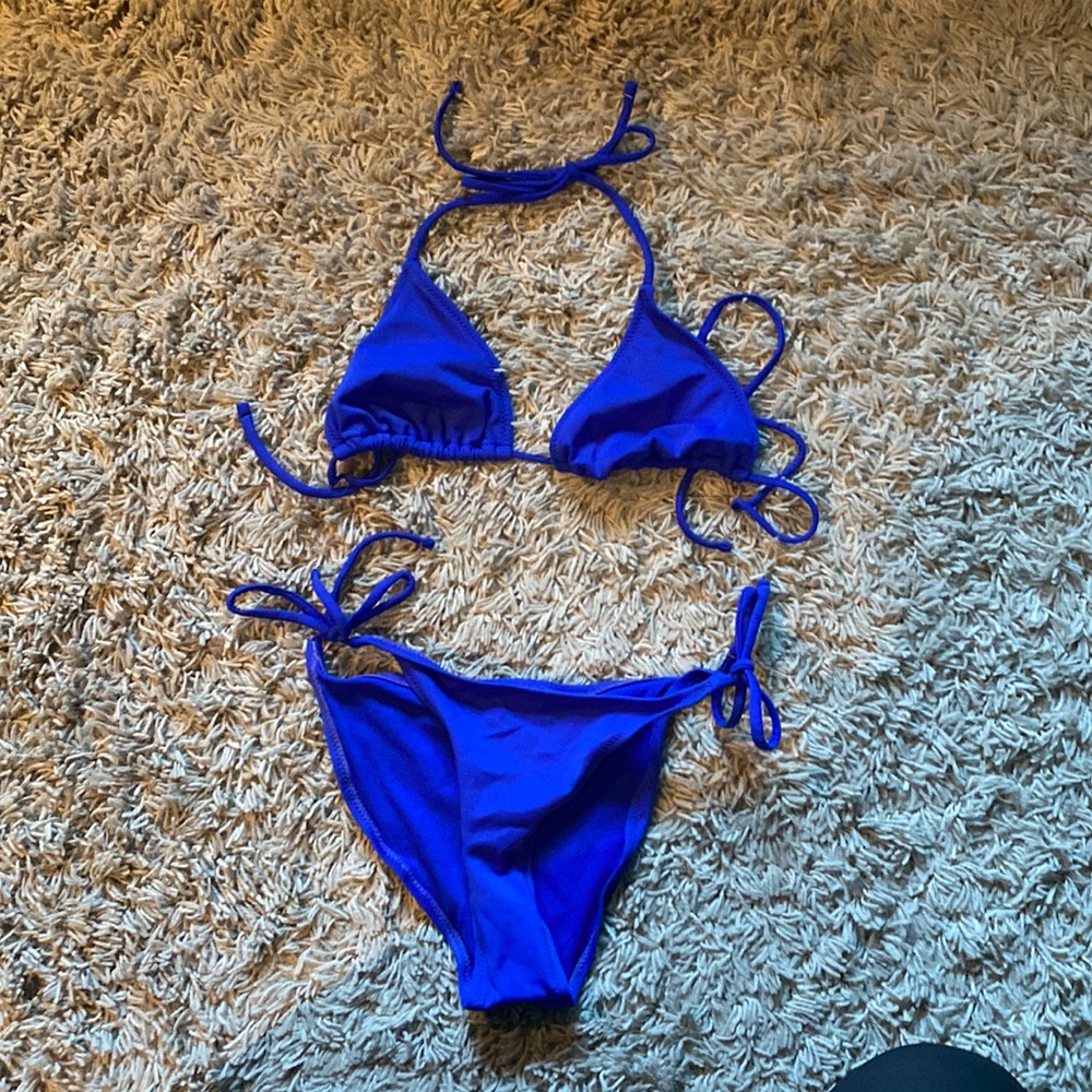 Blue Bikini Set